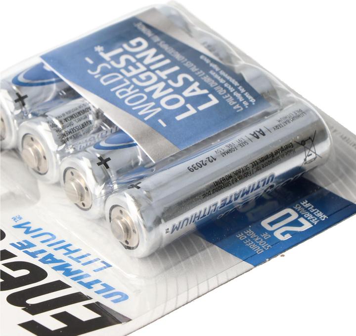 Produktbild Energizer Ultimate Lithium (4 Stk., AA, 3000 mAh)