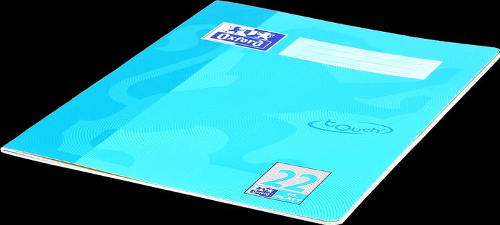 Produktbild Oxford Schulheft "Touch", A4, Lineatur 22 (A4, Kariert, Harter Einband)