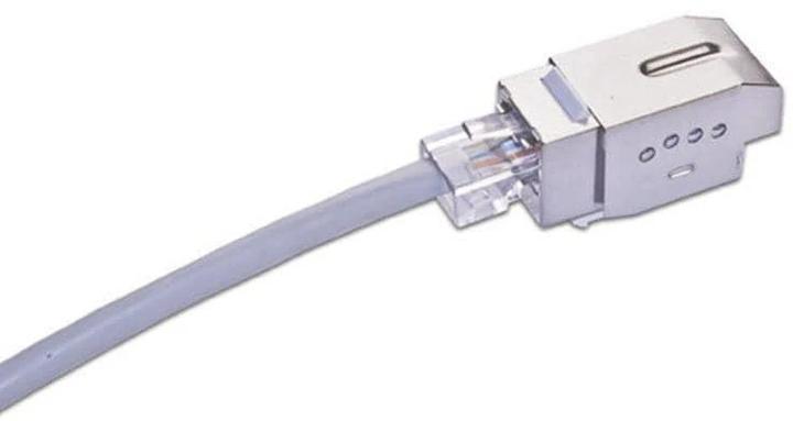 Actual product image Wirewin KAT6 10 Gigabit Ethernet Keystone Module, with locking function Keystone System (Keystone module)