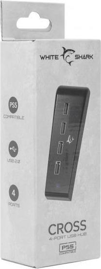Image du produit White Shark PS5 HUB USB 4 ports PS5-0576 Cross (PS5)