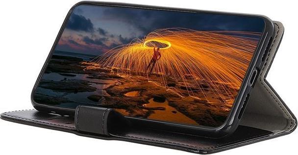 Actual product image MU Classic Crazy Horse Leather Bookcover Series (Samsung Galaxy Note 20 Ultra)