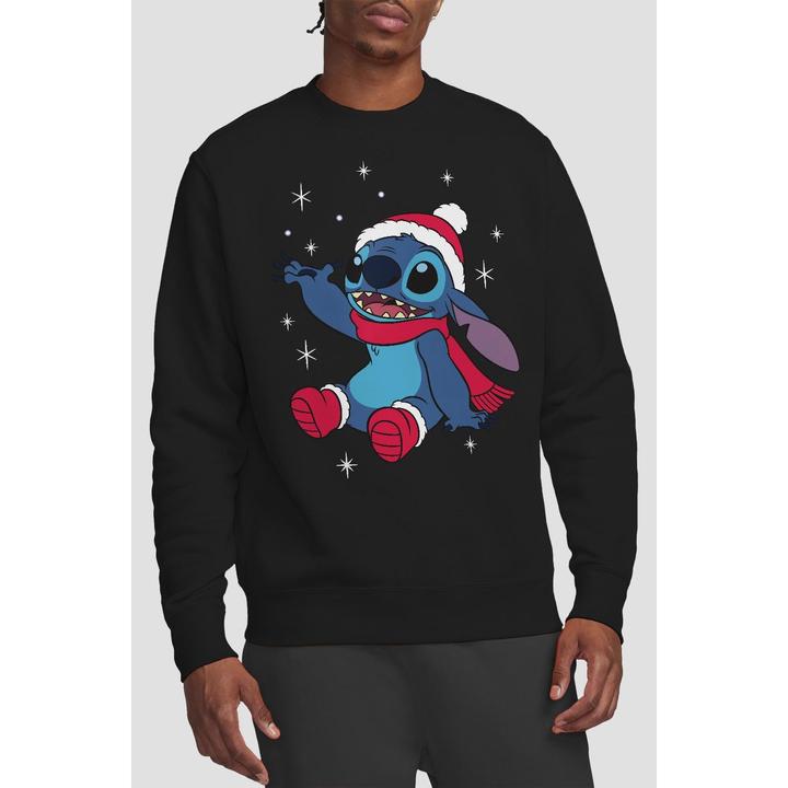 Immagine prodotto Lilo & Stitch Felpa Natale Fiocco di neve Adulto Unisex (L)