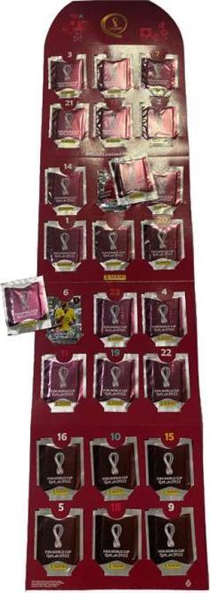 Productafbeelding Amigo FIFA Wereldkampioenschap 2022 Qatar - Sticker Adventskalender