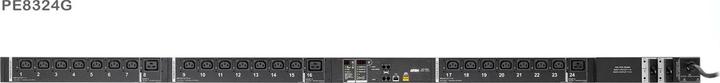 Actual product image Aten PE8324G2 32 A eco PDU with 24 outputs and output measuring and switching function