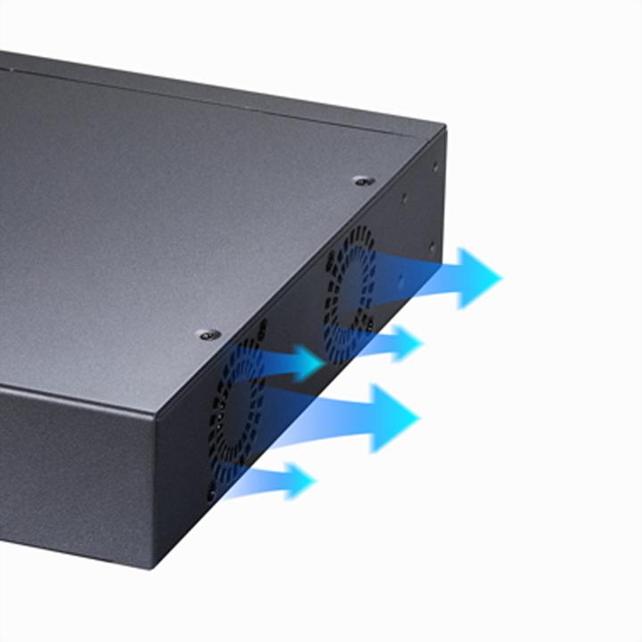 Image du produit Cudy GS1020PS2 switch réseau Gigabit Ethernet (10/100/1000) Power over Ethernet (PoE) Noir (18 Ports)
