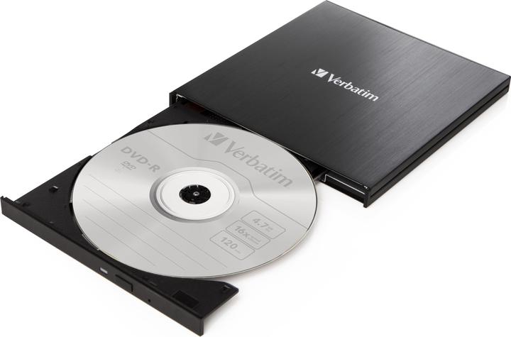 Actual product image Verbatim Simline CD / DVD ReWriter USB-C (DVD writer)
