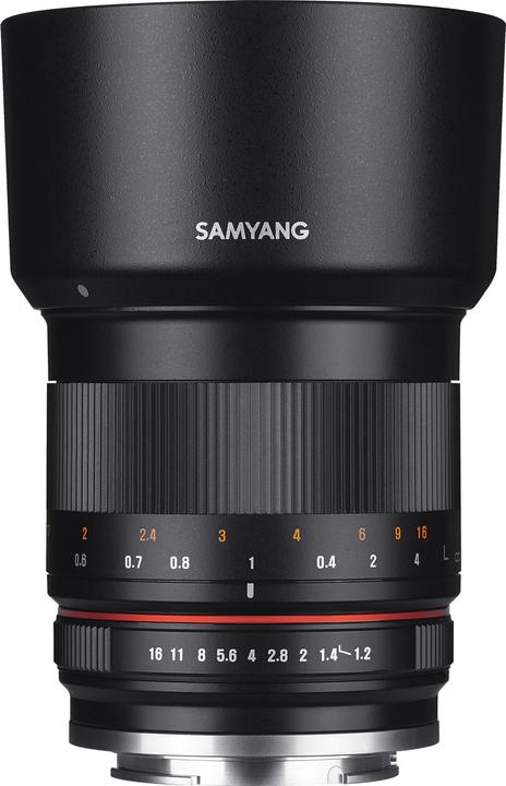 Samyang 50mm f/1.2 AS UMC CS - Fujifim XF (Fujinon XF, APS-C / DX)