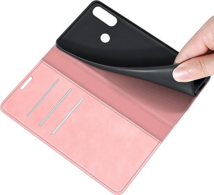 Produktbild Cazy Book Case Kompatibel mit Motorola Moto E7i Power - Hülle klappbar Magnetisch Kunstleder - (Motorola Moto E7i Power)