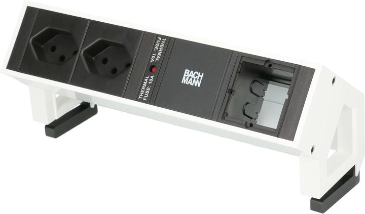 Actual product image Bachmann Power strip DESK 2, 2xT13, 1xCustom, w (3 x, Type 13, 0.20 m)