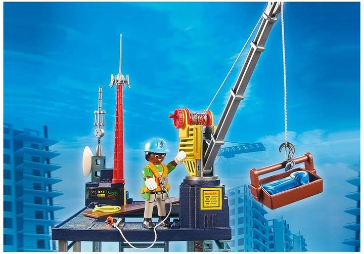 Actual product image Playmobil 70816 Starter set construction site with winch (70816, Playmobil City Action)