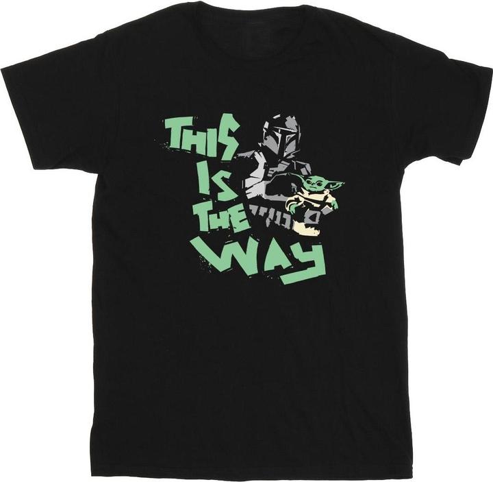 Immagine prodotto Star Wars The Mandalorian This Is The Way Duo Maglietta Uomo (4XL)