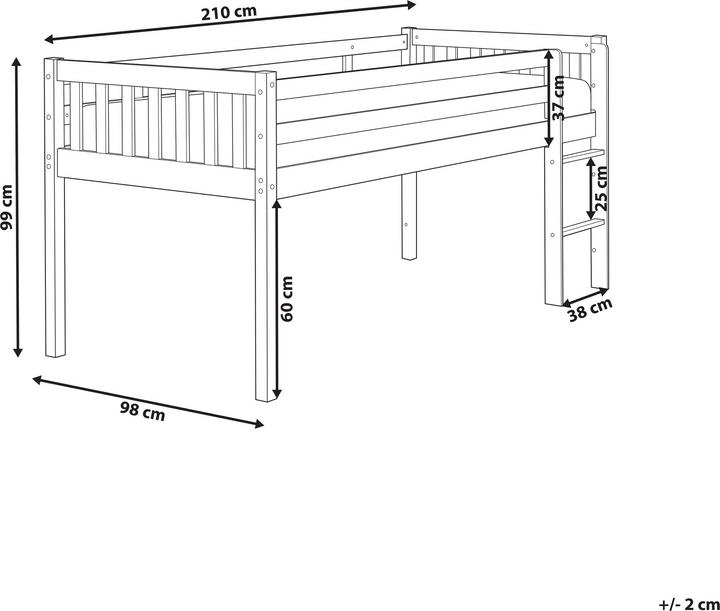 Produktbild Beliani Peipin (90 x 200 cm)