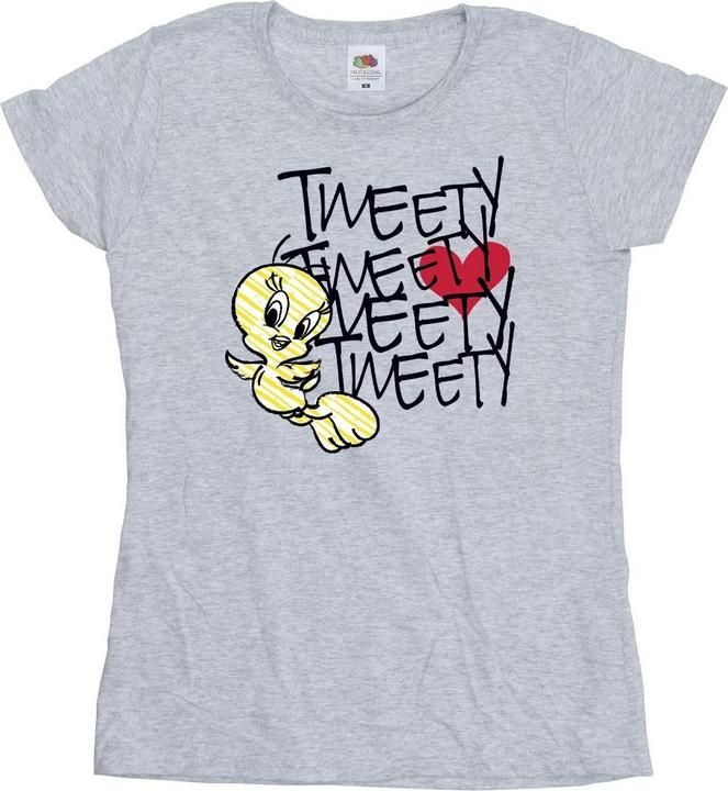 Looney Tunes Tweety Love Heart TShirt (S)
