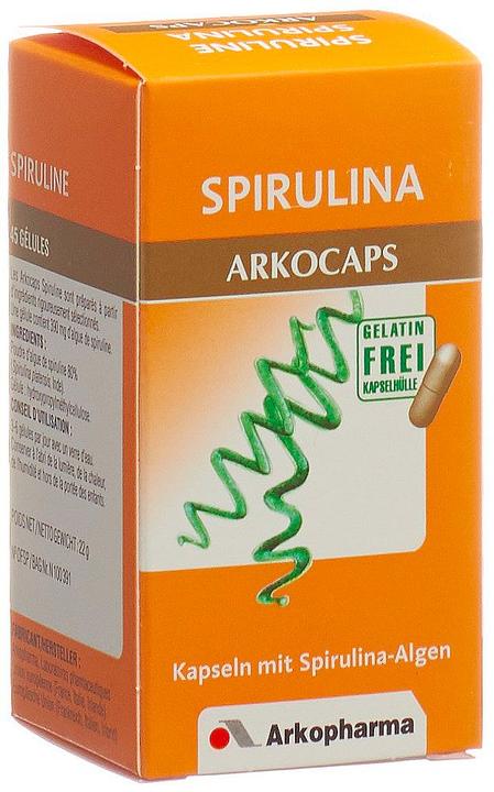 Immagine prodotto Arkopharma Capsula di spirulina (45 Pezzo/i, Merende, 45 g)