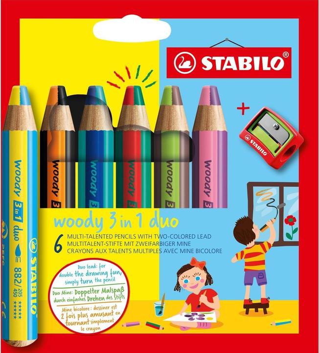 Image du produit STABILO Woody (Trié, 6 x)