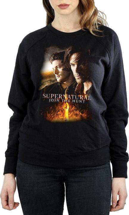 Immagine prodotto Supernatural Felpa Donna/Ladies Flaming Poster (XL)
