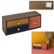 Produktbild Home Deco Factory Aufbewahrung mit 3 Schubladen Samt