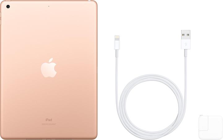 Produktbild Apple iPad (2019) (nur WLAN, 10.20", 32 GB, Gold)