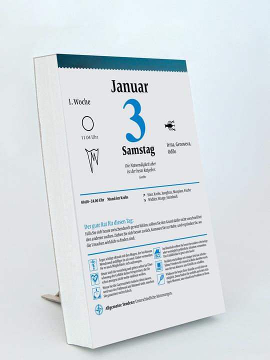 Image du produit Calendrier lunaire pour chaque jour 2026 (Allemand)