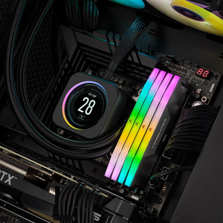 Image du produit Corsair Vengeance (4 x 16GB, 6600 MHz, RAM DDR5, DIMM)