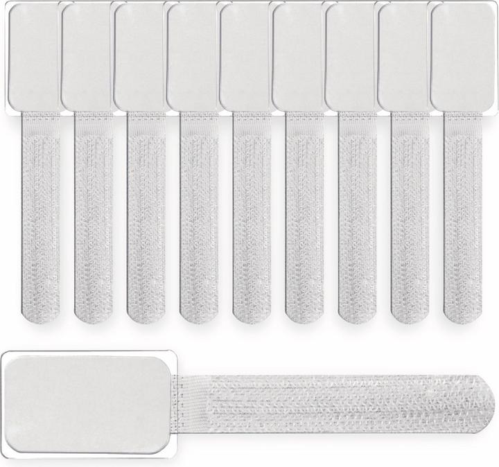 Immagine prodotto Label-the-cable LTC Mini Fascette in Velcro, confezione da 10 (Fascette in velcro, 90 mm, 10 pz.)