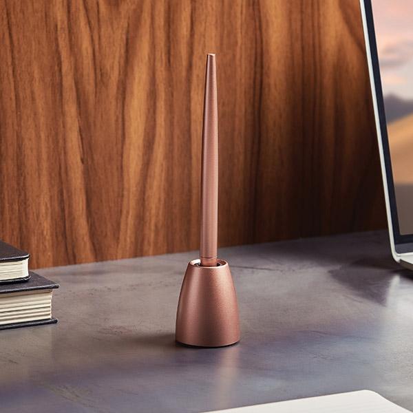 Actual product image Lexon Scribalu Długopis z bazą różowozłoty/soft gold LS64P1 (Rose gold)