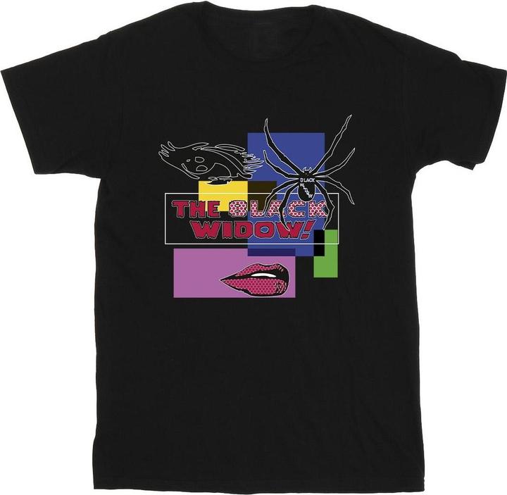 Black Widow Pop Art TShirt (XXL)