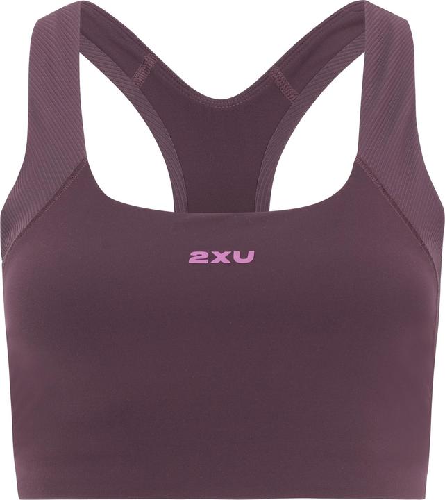 Actual product image 2XU Robbed Longline Low Impact Bra (L)