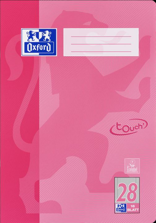 Produktbild Oxford Schulheft, A4, Lineatur 28 (A4, Kariert, Harter Einband)