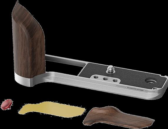 Actual product image SmallRig L-Winkel mit Holzgriff für FUJIFILM GFX100RF Schwarz (Grip)