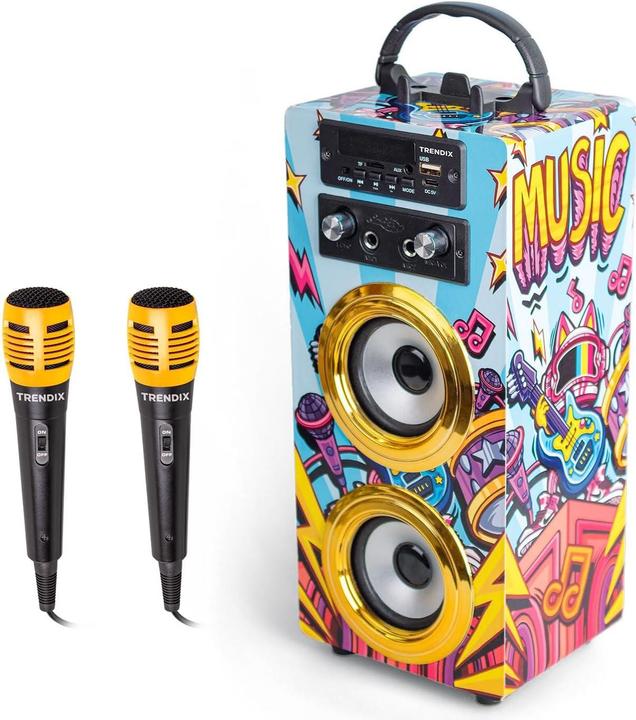 Produktbild Xtrem Karaoke-Maschine Music Star für Kinder mit 2 Mikrofonen