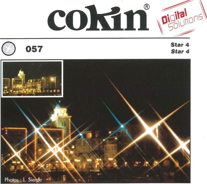 Actual product image Cokin A057 Star filter 4x (62 mm)