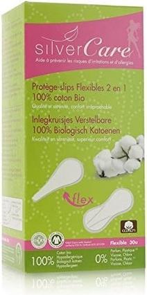 Silver Care Flexible 2 in 1 BIO-Slipeinlagen - 30 Stück - Silvercare (30 x, Slipeinlagen)