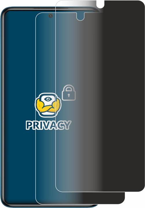 Produktbild BROTECT Sichtschutzfolie Anti-Spy Privacy Folie Blaulicht-Schutz (2 Stück, Xiaomi Poco X3 Pro)