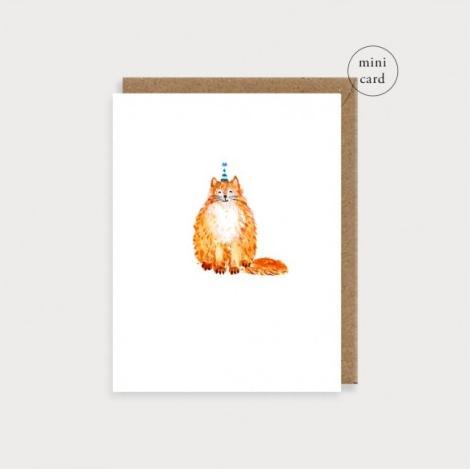 Produktbild Louise Mulgrew Mini - Grusskarte Katze ohne Text von