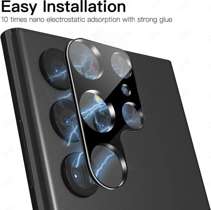 Immagine prodotto RPD Samsung Galaxy S25 - Tempered Glass / Panzerglas Rückkamera - vollflächig schwarz (1 Pezzo/i, Samsung Galaxy S25)