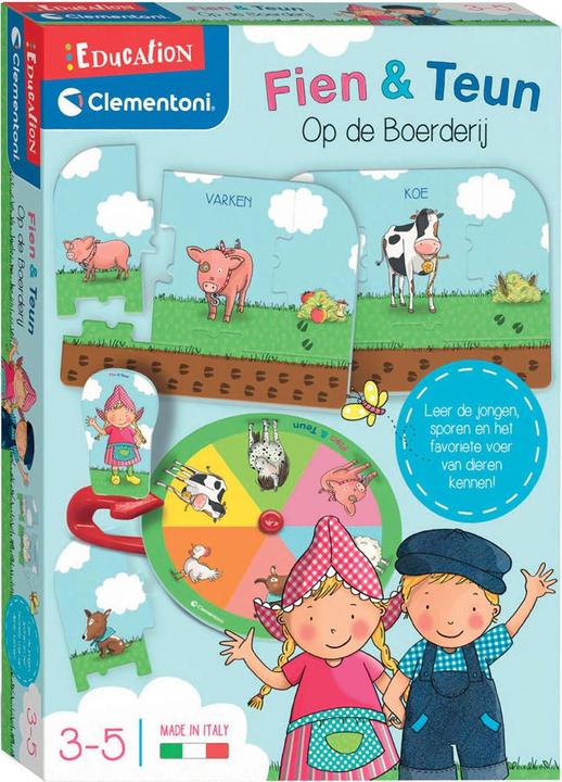 Actual product image Clementoni Education Fien And Teun Farm