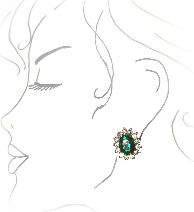 Mifan Green Flower (Metall, Synthetik)