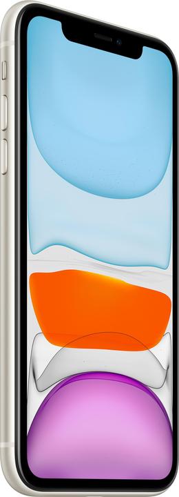 Produktbild Apple iPhone 11 (128 GB, White, 6.10", SIM + eSIM, 12 Mpx, 4G)