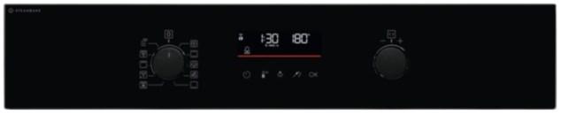 Immagine prodotto Electrolux LOD6F77WZ SteamBake 600 Katalyse Dampfbackofen Schwarz