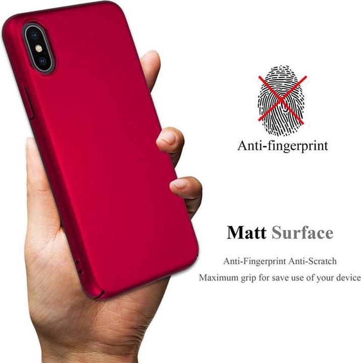 Productafbeelding Cadorabo Harde kaft Matte metalen omslag (Apple iPhone X)