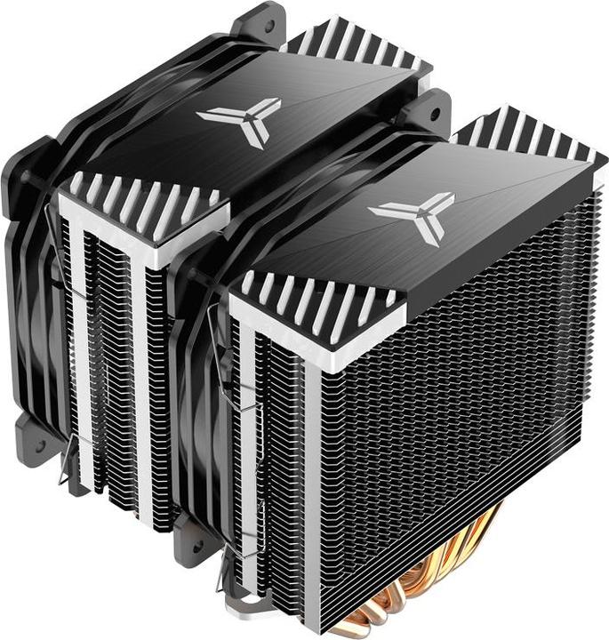 Actual product image Jonsbo CR-2000 GT CPU Cooler Dual Tower, ARGB - 2x 120mm (159 mm)