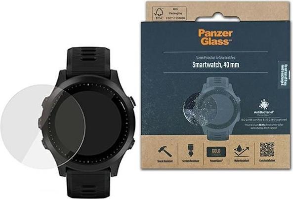Produktbild PanzerGlass SmartWatch 40mm Screen Protection 3630