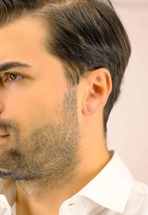 Image du produit Muau Boucles d'oreilles (Or blanc 750)