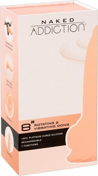 Image du produit Naked Addiction NA 8 Rotating&Vibrating Dong V