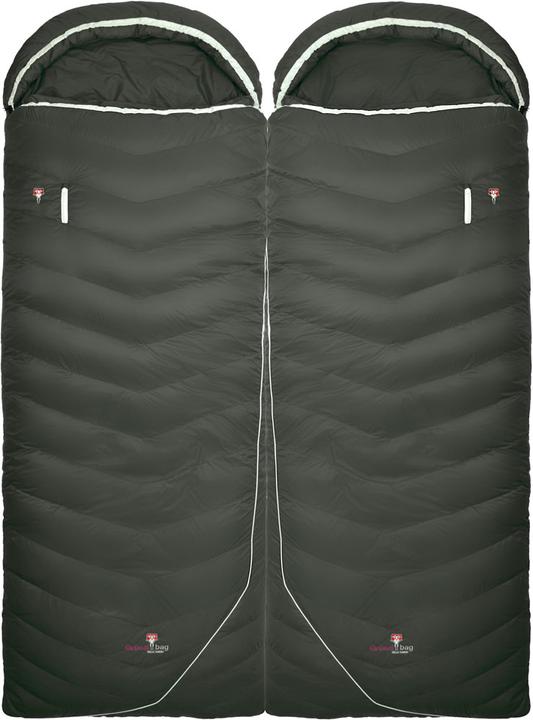 Actual product image Grüezi Bag Biopod DownWool Summer Comfort Sleeping Bag (225 cm)