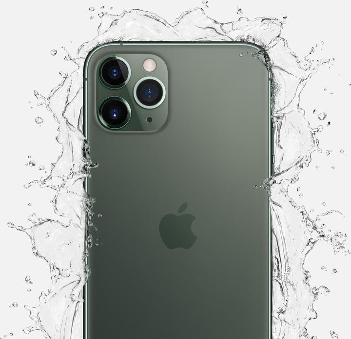 Produktbild Apple iPhone 11 Pro Max (256 GB, Midnight Green, 6.50", SIM + eSIM, 12 Mpx, 4G)