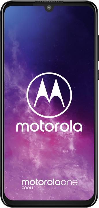 Image du produit Motorola One Zoom (128 Go, Gris électrique, 6.39", Double SIM hybride, 48 Mpx, 4G)