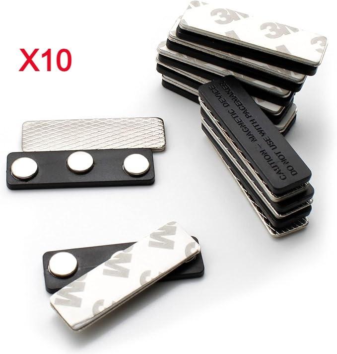 Produktbild Swissdetector Magnete - Starke, hochwertige Namensschildhalter ( X10 ) (10 x)