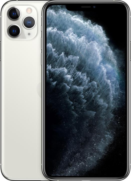 Immagine prodotto Apple iPhone 11 Pro Max (64 GB, Argento, 6.50", SIM + eSIM, 12 Mpx, 4G)